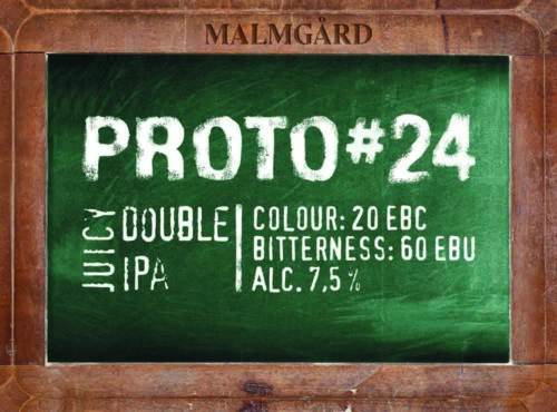 Malmgård Proto #24 Tyrni Gose, etiketti