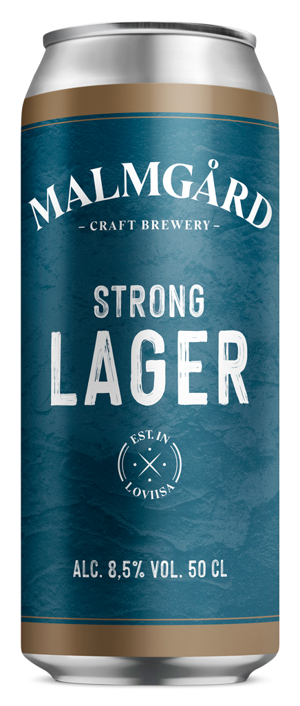 Malmgård Strong Lager olut 0,5 l tölkki