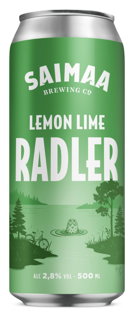 Saimaa Lemon Lime Radler tölkki, 0,5 l