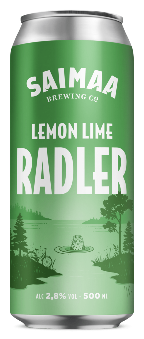 Saimaa Lemon Lime Radler tölkki, 0,5 l