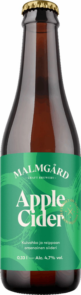 Malmgård Apple Cider pullo 33 cl