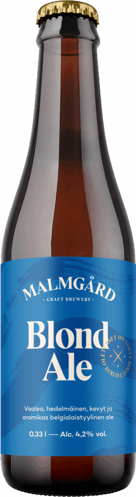 Malmgård Blond Ale pullo 33 cl