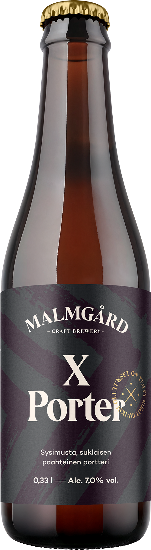 Malmgård X Porter pullo 33 cl