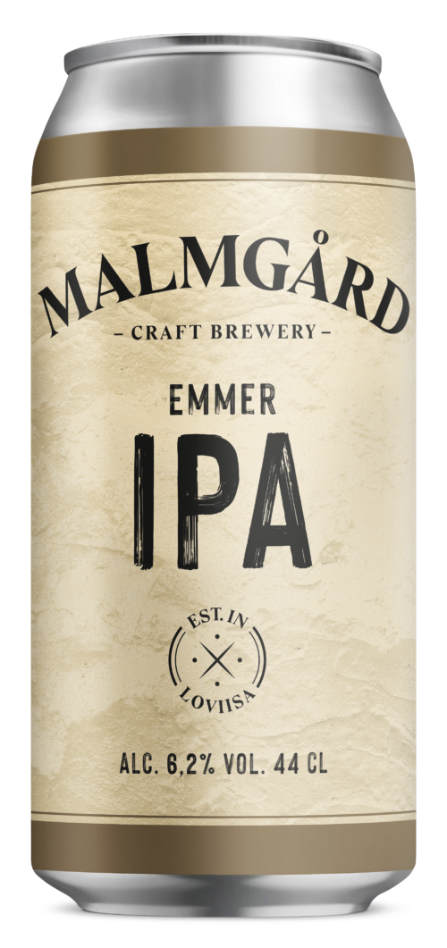 Malmgård Emmer IPA oluttölkki, 0,44 l