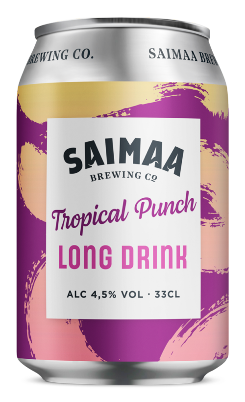 Saimaa Tropical Punch Long Drink tölkki, 0,33 l