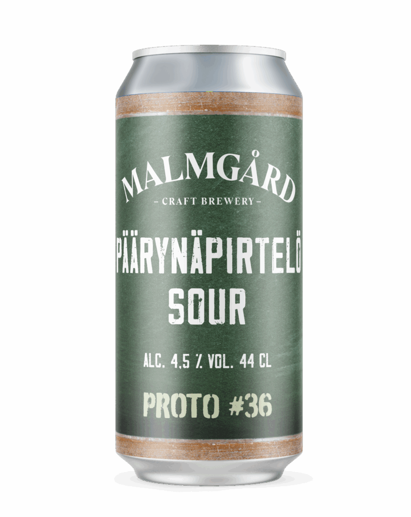 Malmgård Päärynäpirtelö Sour oluttölkki, 0,44 l