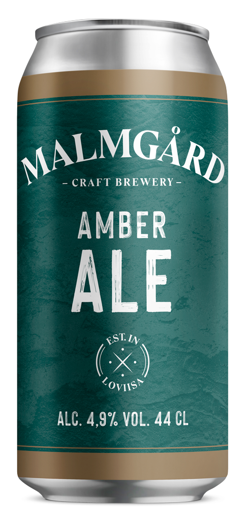 Malmgård Amber Ale oluttölkki 0,44 l