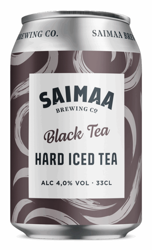 Saimaa Black Tea Hard Iced Tea tölkki 0,33l