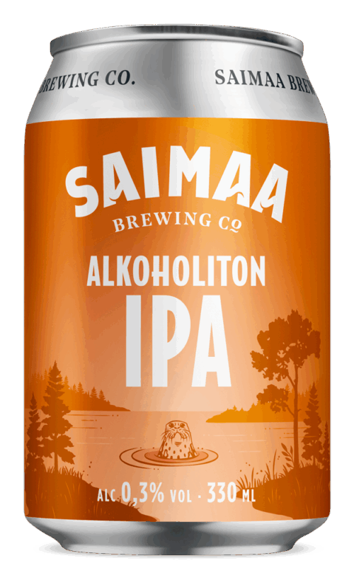 Saimaa alkoholiton Ipa oluttölkki 0,33l