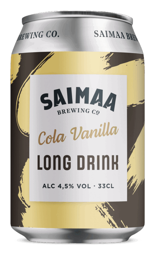 Saimaa Cola Vanilla Long Drink tölkki 0,33 l