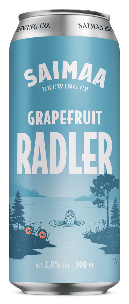 Saimaa Grapefruit Radler tölkki 0,5 l