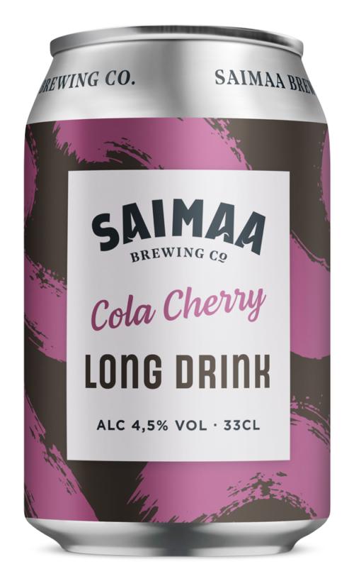 Saimaa Cola Cherry Long Drink tölkki 0,33 l